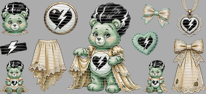 16oz Care Bears-Be-311